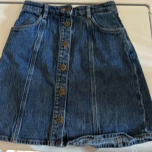 & Other Stories Paris A-line mini skirt